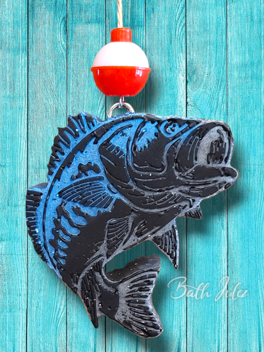 bass fish bathroom accessories Bass Fish Freshie – Bath Julez