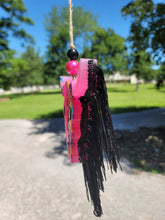 Load image into Gallery viewer, Large Aztec Bull Skull with Fringe - Freshie - Car Air Freshener