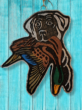 Load image into Gallery viewer, Hunting Dog with Duck Freshie- Car Air Freshener