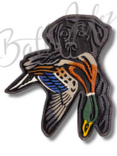 Load image into Gallery viewer, Hunting Dog with Duck Freshie- Car Air Freshener