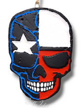Load image into Gallery viewer, Texas Flag Skull Freshie - Car Air Freshener