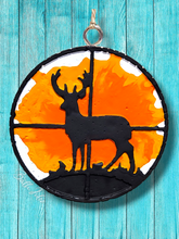 Load image into Gallery viewer, Deer in Scope Crosshairs Freshie - Car Air Freshener