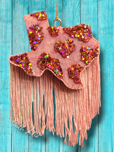 Cow Print Texas - Car Freshie - Air Freshener