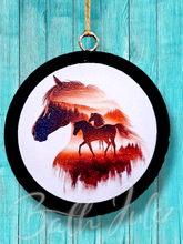 Load image into Gallery viewer, Wild Horses Freshie - Car Air Freshener