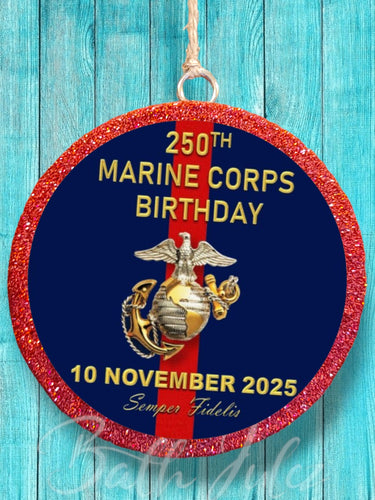 Marine Corps 250th Birthday Freshie - Car Air Freshener