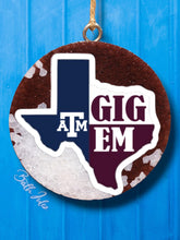Load image into Gallery viewer, Texas A&amp;M Themed Freshies- Car Air Freshener