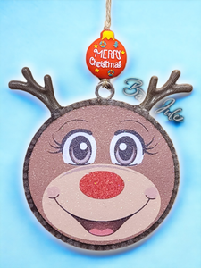 Christmas Reindeer Freshie- Car Air Freshener