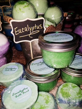 Load image into Gallery viewer, Eucalyptus Whipped Sugar scrub