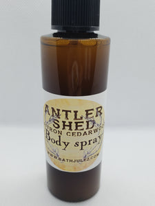 Cedar & Saffron "Antler Shed" Body Spray