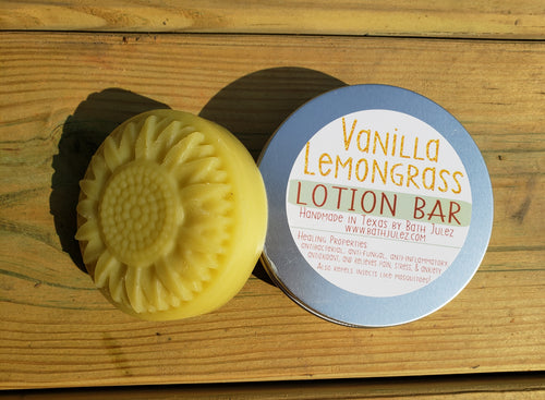 Vanilla Lemongrass Lotion Bar