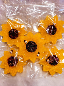 Sunflower Car Freshies- Air Freshener