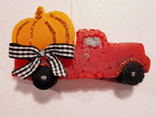 Load image into Gallery viewer, Fall Farm Truck with Pumpkin - Car Freshie