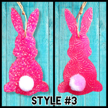 Load image into Gallery viewer, Bunny Rabbit - Easter Peeps Freshie- Aroma Bead Car Air Fresheners