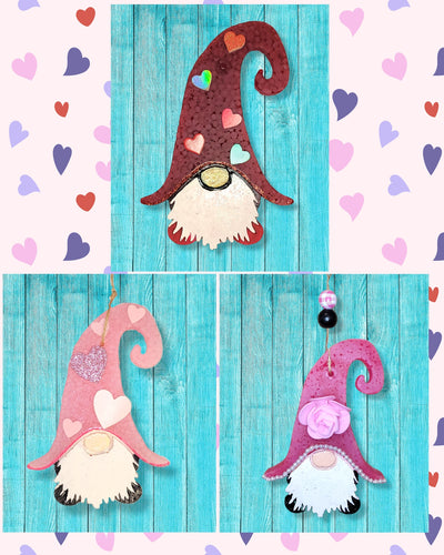 Valentine Gnome Freshie - Car Air Freshener