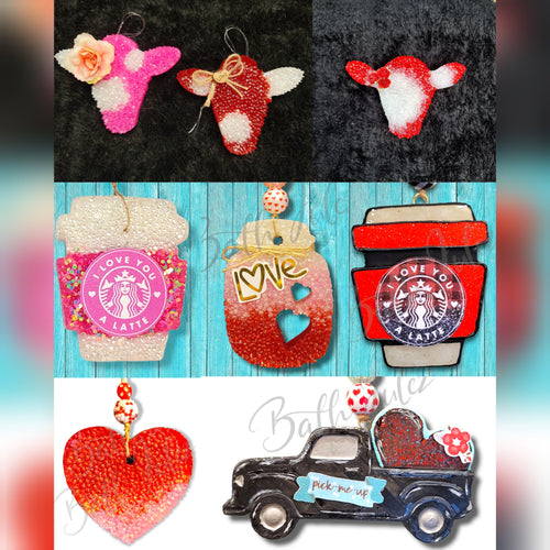 Valentine Car Freshies - Air fresheners