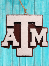 Load image into Gallery viewer, Texas A&amp;M Logo Freshie- Car Air Freshener
