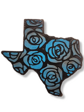 Load image into Gallery viewer, Texas with Roses - Car Freshie - Air Freshener