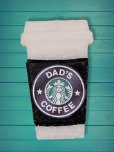 Load image into Gallery viewer, #1 Dad Coffee / Latte Cup Freshie