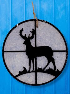 Deer in Scope Crosshairs Freshie - Car Air Freshener