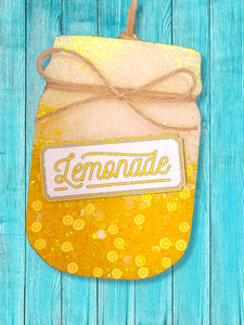 Lemonade Mason Jar Freshie- Car Air Freshener