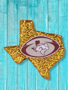 Magnolia School Spirit of Texas Freshie - Car Air Freshener