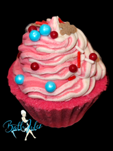Load image into Gallery viewer, Christmas Cupcake Bath Bomb