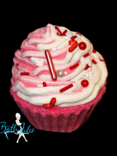 Load image into Gallery viewer, Christmas Cupcake Bath Bomb