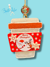 Load image into Gallery viewer, Christmas Cocoa / Latte Cup Freshie- Air Freshener