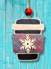 Load image into Gallery viewer, Christmas Cocoa / Latte Cup Freshie- Air Freshener