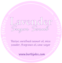 Load image into Gallery viewer, Lavender sugar scrub