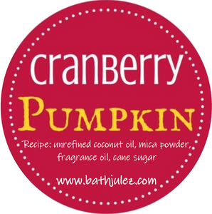 Pumpkin Cranberry Sugar Scrub